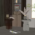 Modern combination of several sides and several sides 3d model