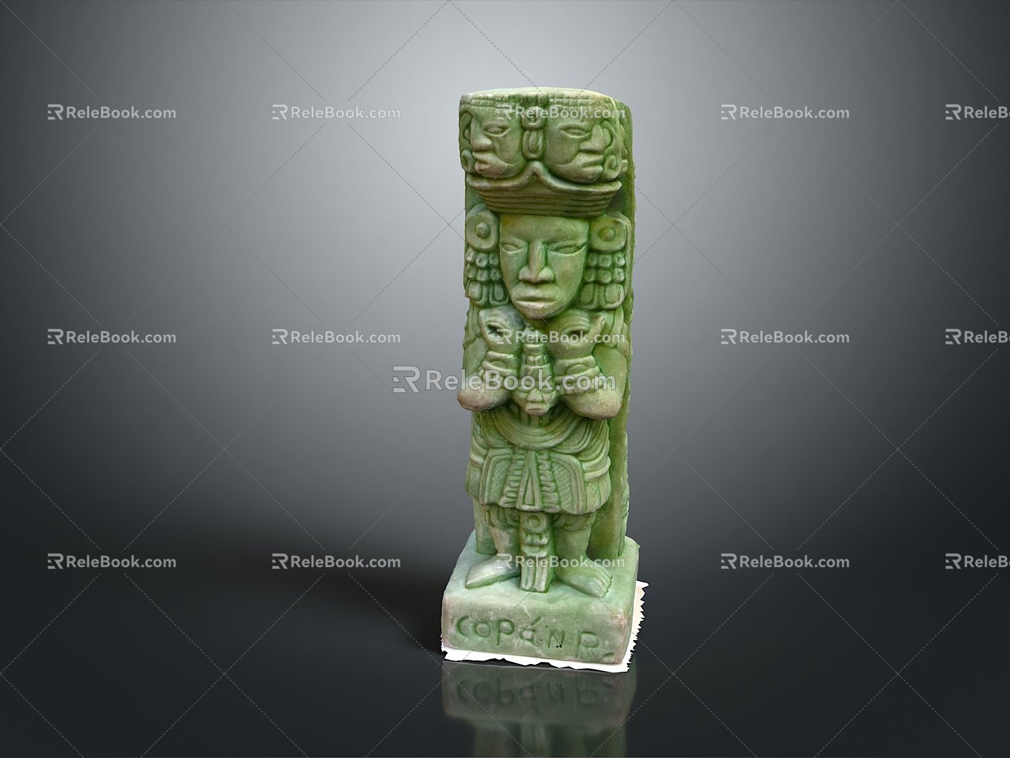 Totem Original Totem Logo Outdoor Item PBR 3d model