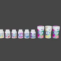 Colorful Household Supplies With Various Sizes And Packaging For Daily Use