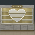 Modern Fashion Bread Sushi Special Cabinet Dessert Shop Special Cabinet 3d model