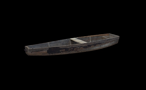 modern ship. 3d model