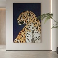 modern decorative painting 3d model