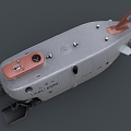 Modern Submarine Submarine 3d model