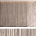 Modern Dark Wooden Wall Panel Design With Vertical Stripes And Spliced Texture