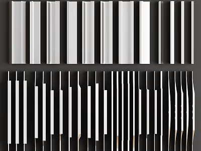 Shower Sauna Modern Design With Metal Profiles White Black Panels And Accessories 3d model