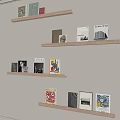 Bookshelf Hanger 3d model