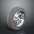 Tire tire wheel hub Volkswagen wheel hub Volkswagen tire new tire car outer tire car wheel hub 3d model