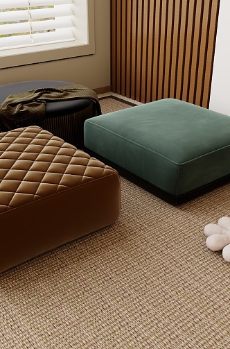 Sofa Cushion Foot 3d model