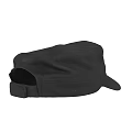 Black Classic Cotton Hat For Everyday Casual Wear With Flat Brim