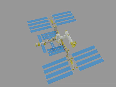 Colorful Outdoor Playground Equipment With Slide Climbing Structures For Kids Fun 3d model