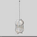 Creative Geometric Wire Frame Unique Shaped Pendant Light For Modern Home Interiors