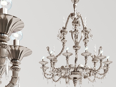 European-style chandelier model