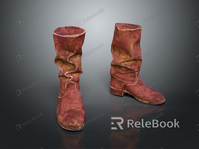 Men's Boots Old Boots Old Leather Boots Old Rain Boots Men's Leather Boots Men's Leather Shoes Pointed Leather Boots Fashion Leather Boots model