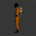 Gas Mask Science Fiction Gas Mask Gas Mask Respirator Breathing Mask Biochemical Mask Science Fiction Mask 3d model