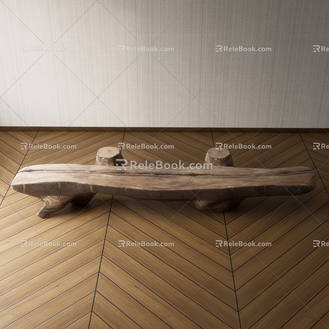 New Chinese Tea Table 3d model