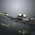 Science Fiction Weapon Future Weapon Science Fiction Equipment Concept Weapon Next Generation Weapon Next Generation Equipment 3d model