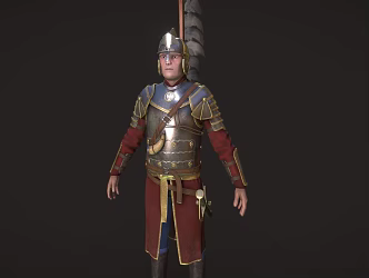 Polish Wing Cavalry 3d model
