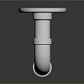 Stainless Steel Bathroom Towel Bar Hardware with Chrome Finish and Sleek Mounted Design