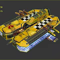Modern fighter sci-fighter next-generation fighter sci-fighter 3d model