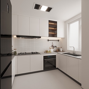 Modern Kitchen 3d model