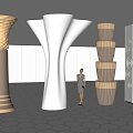 Pillar 3d model