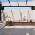 Modern Duplex Living Room With High Ceiling White Sofa Wood Paneling And Fireplace