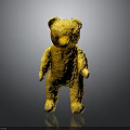 Kids Bedroom Furniture With Yellow Teddy Bear Decoration