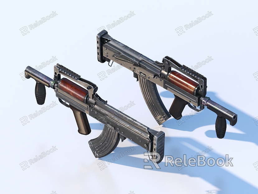 Rifle Weapons Military Supplies model