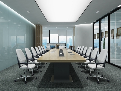 Conference Room Conference Table Negotiation Room Reception Room model