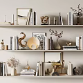Modern ornaments combination 3d model