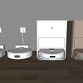 Modern sweeping robot sweeping machine sweeping machine automatic sweeping machine 3d model
