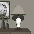 New Chinese Style Table Lamp Table Lamp Creative Table Lamp 3d model