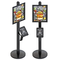 ordering machine menu bar menu board self-service terminal 3d model