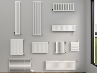 Modern radiator heater 3d model