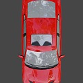 white car 3d model