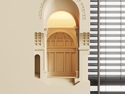 Modern Wall Lamp With Elegant Design For Indoor Home Interior Lighting Decor 3d model