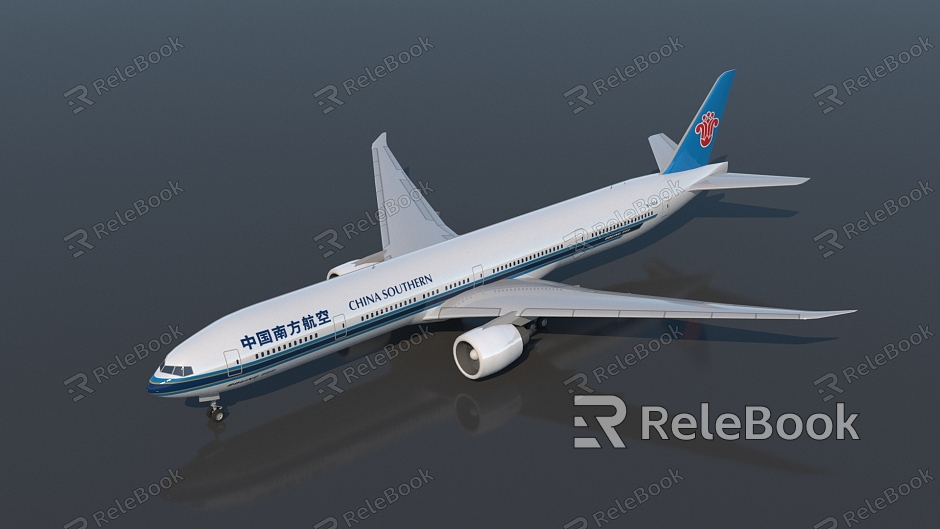 Airliner China Southern B777 model