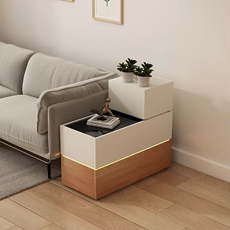 Modern Sofa Side Cabinet 3d model