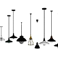 Various Stylish Pendant Lights With Different Designs And Finishes For Home Decor
