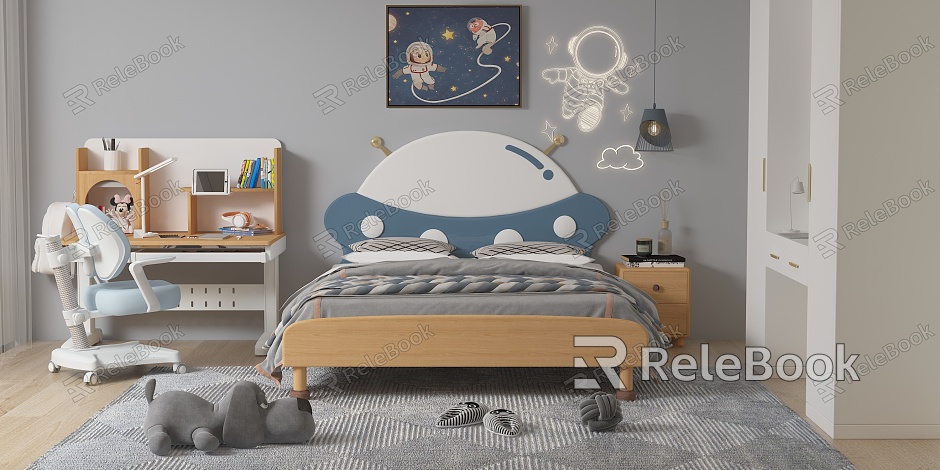 Modern Children's Bed model