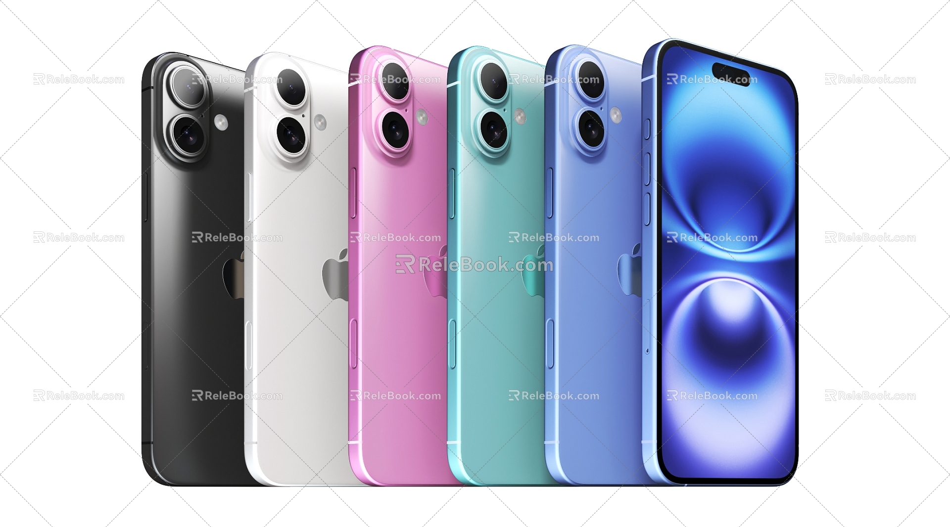 Mobile Phone Apple Mobile Phone Apple 16 iPhone 16 Apple 16Pro iPhone 16Pro Mobile Phone Digital 3d model