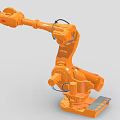 Orange ABB Industrial Robotic Arm Equipment For Automated Manufacturing Applications