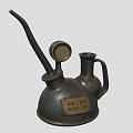 Vintage Metal Oil Can Featuring Long Spout Label PIPPIN & SON COY LTD Small Container