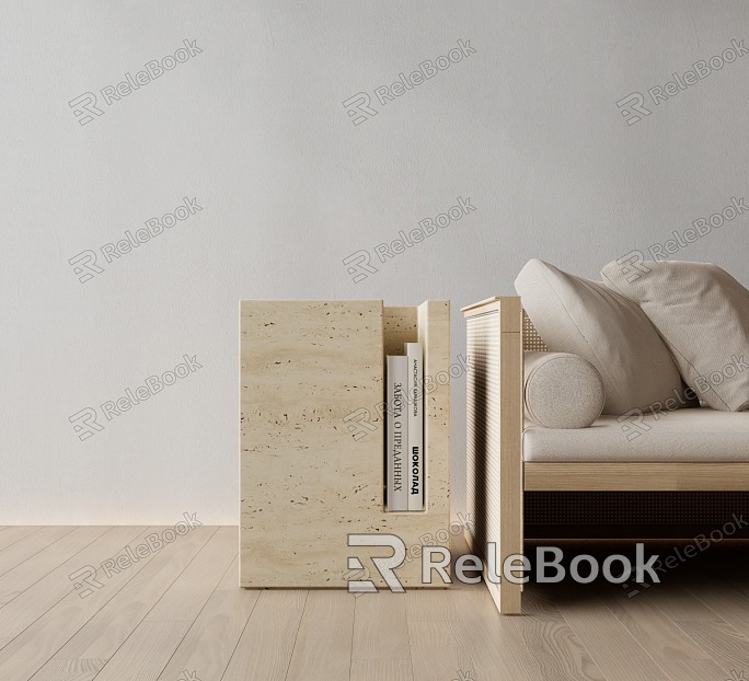 Modern Side Table Stone Side Table Corner Table model