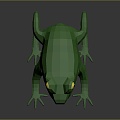 Frog Frog Frog Poison Frog Game Frog Reptile Cold Blooded Animal Reptile Reptile 3d model