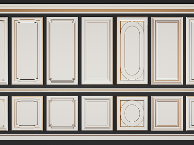 European style clapboard combination model