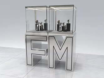 Watch Display Cabinet Jewelry Cabinet Jewelry Display Luxury Goods Cabinet Watch Display Small High Cabinet Vertical Cabinet 3d model