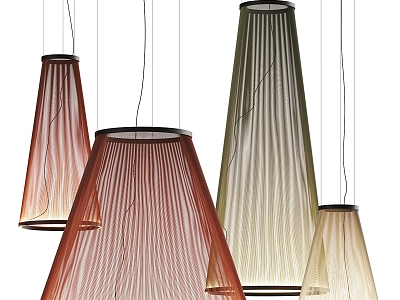 Vibia small chandelier 3d model