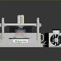 Advanced 3D Bioprinter With Biological Material Printing Head And Control Unit