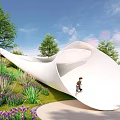 Modern Calla Slide 3d model